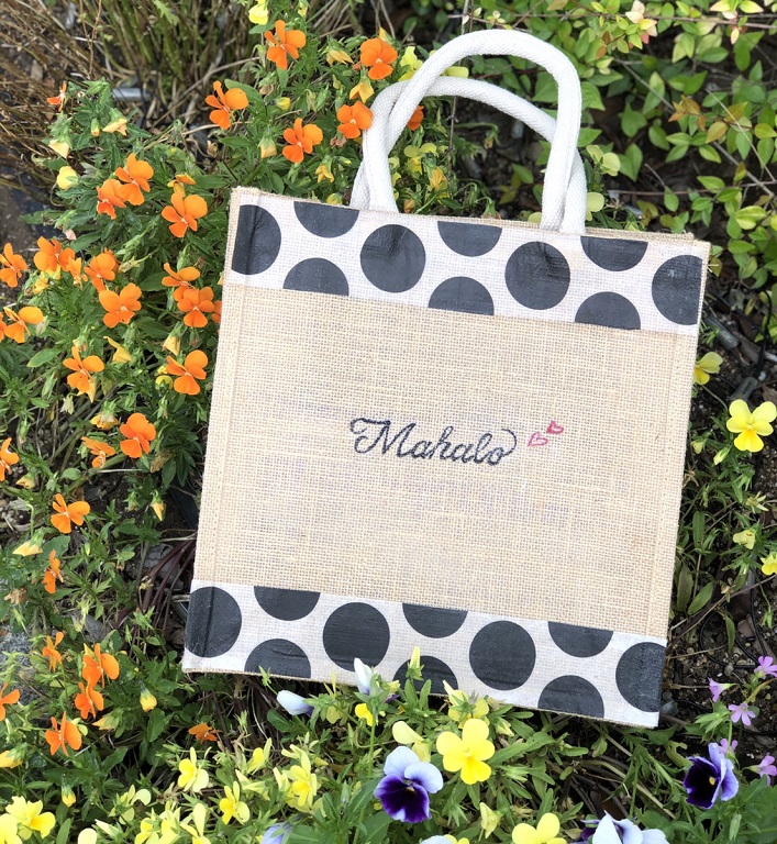 【積水ハウス】<br />
ワークショップ開催<br />
【オリジナルジュートバックづくり】