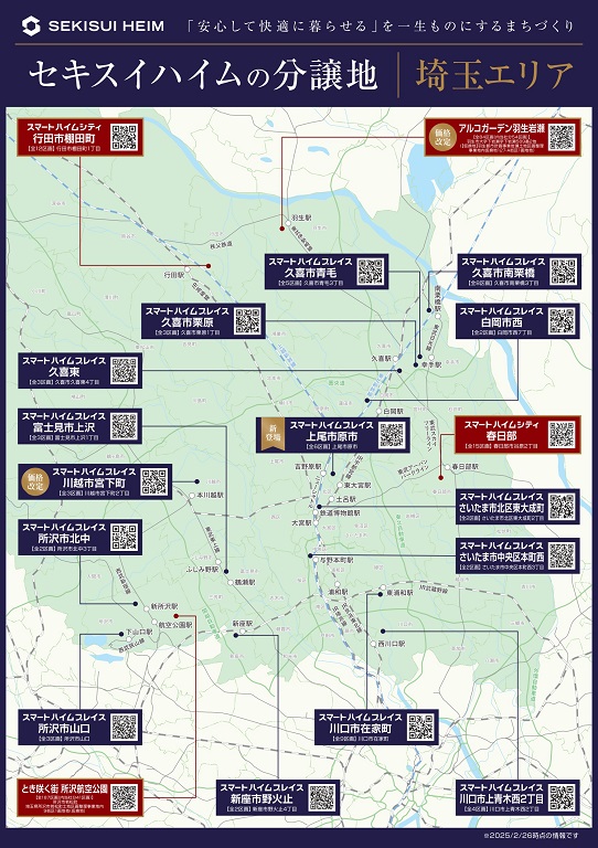 【セキスイハイム】<br />
久喜市内4分譲ございます！